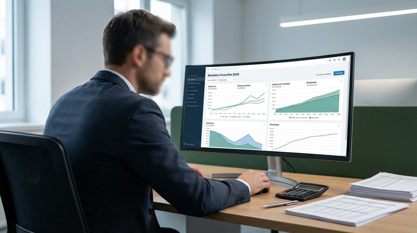 Simulation salaire SASU | Calcul net et charges 2026